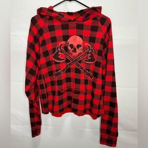 The Drive distressed hoody